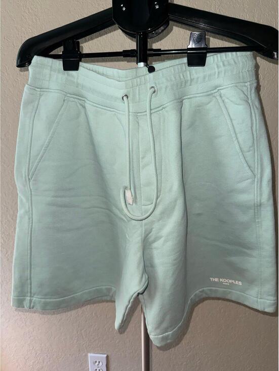 The Kooples Other - The Kooples Logo Sweat Shorts Mint Green 8” Inseam Size L NWT